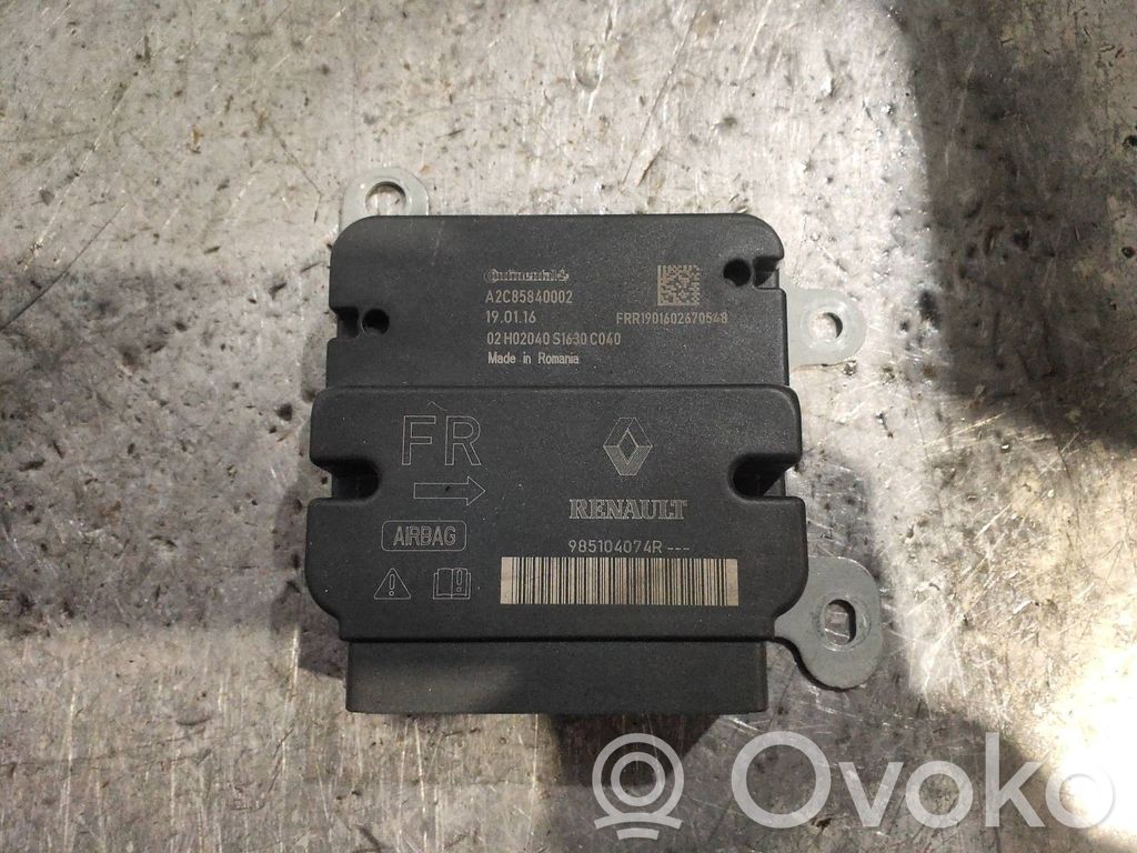 Autres unités de commande / modules   985104074R,A2C85840002