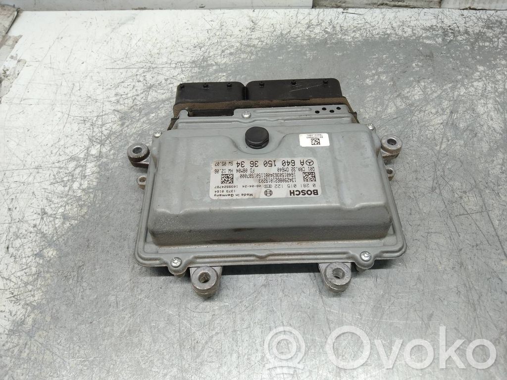 Sterownik / Moduł ECU   0281015122,A6401503634,Q01FD08M04
