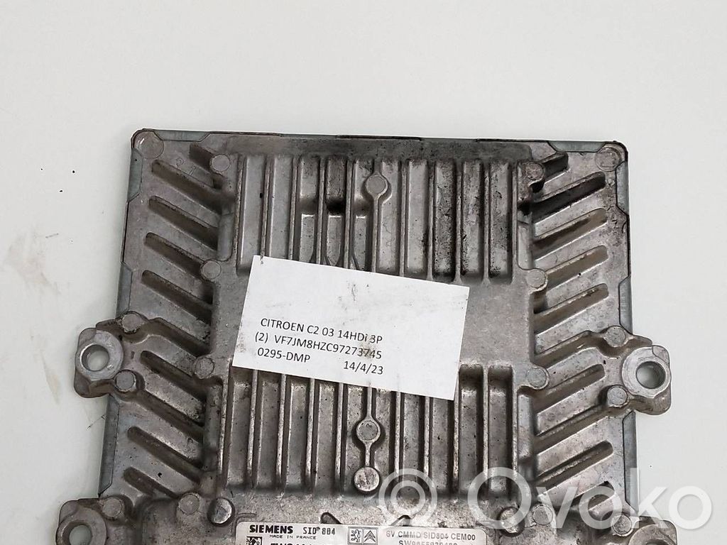 Engine control unit/module   5WS40176BT,9655939480,9647568180