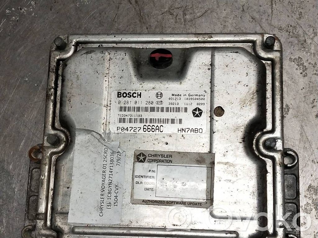 Chrysler Voyager Engine control unit/module 