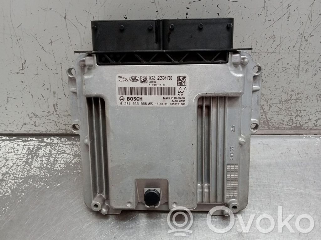 Engine control unit/module   0281035558,KK7212C520FBB,94360353