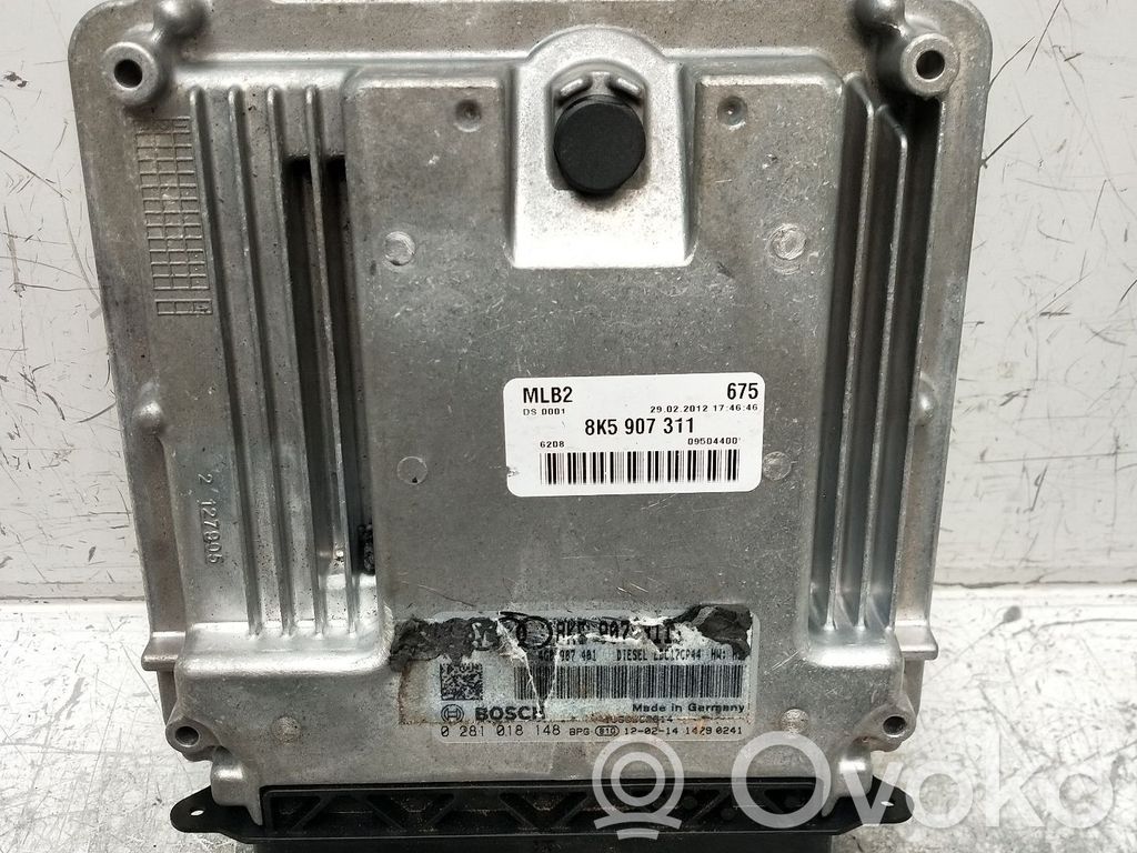 Engine control unit/module   0281018148,8K5907311