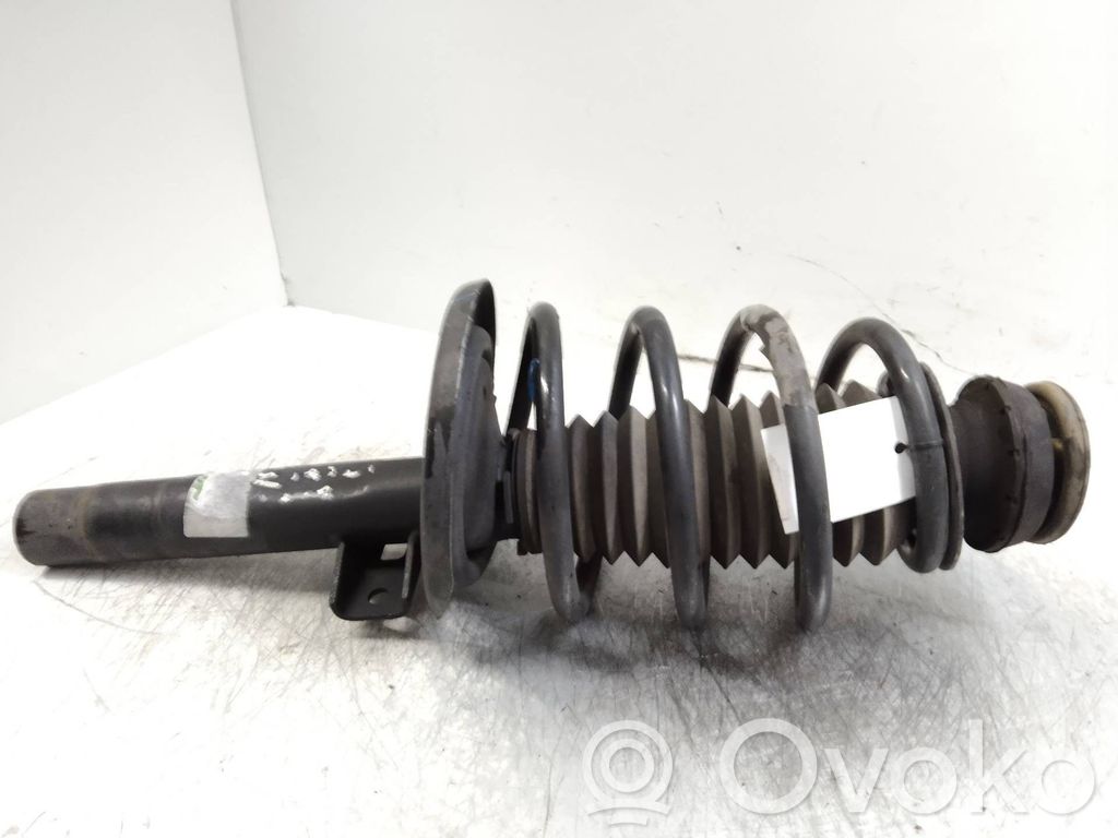 Front shock absorber with coil spring