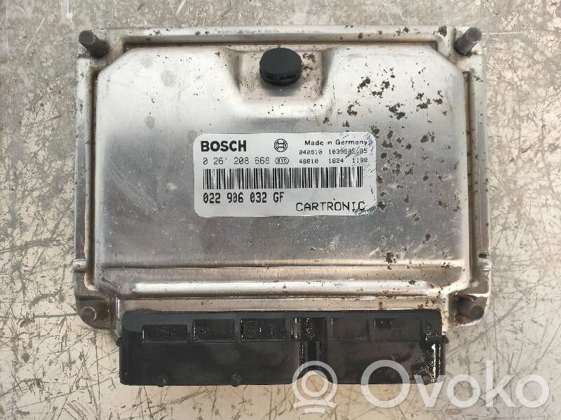 Engine control unit/module   0261208668,022906032GF