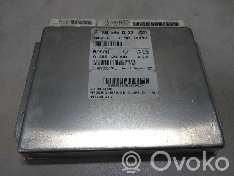 Sterownik / moduł ABS   0265109619,1685451332,FD01M12Q01