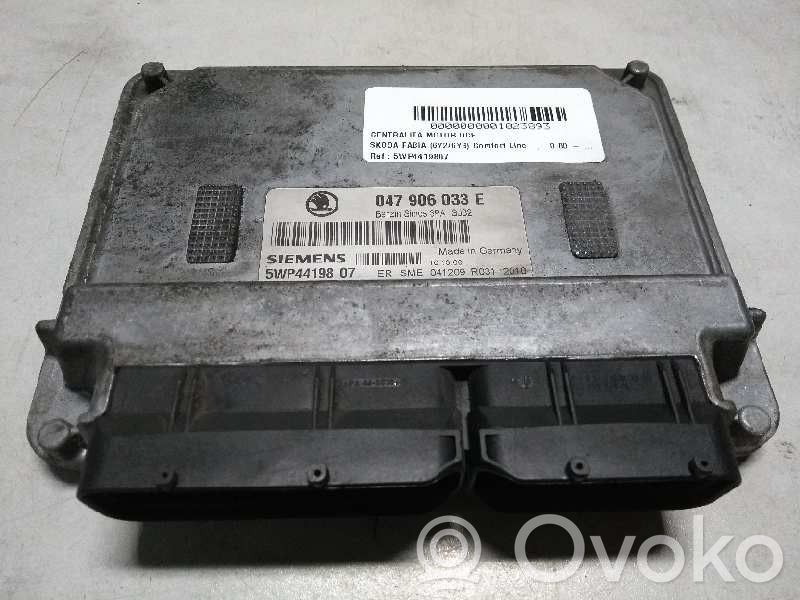Engine control unit/module   5WP4419807,047906033E,3PASJ32