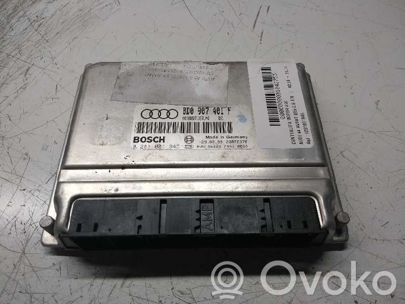 Unidad de control/módulo del motor   0281001945,8D0907401F