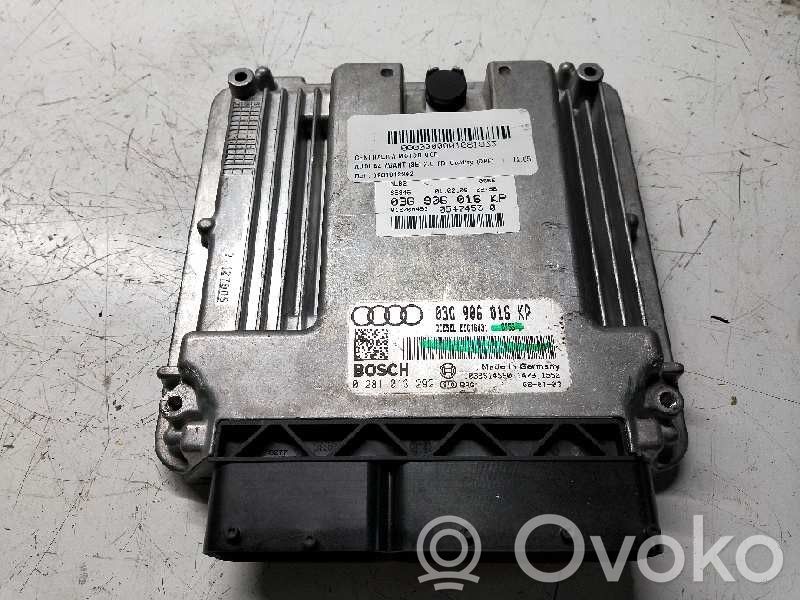 Engine control unit/module   0281013292,03G906016KP,EDC16U31