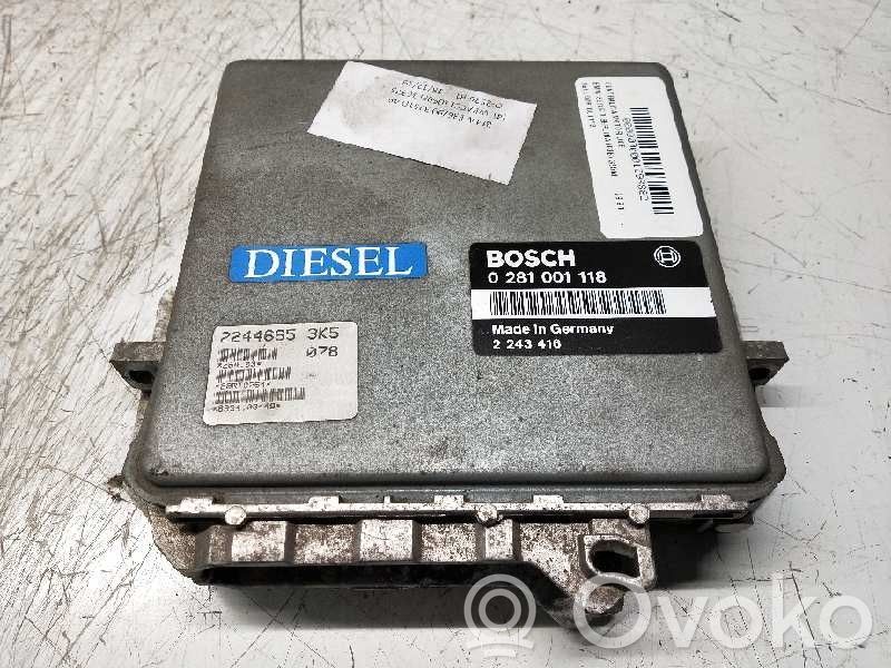BMW 3 E30 Motorsteuergerät/-modul 