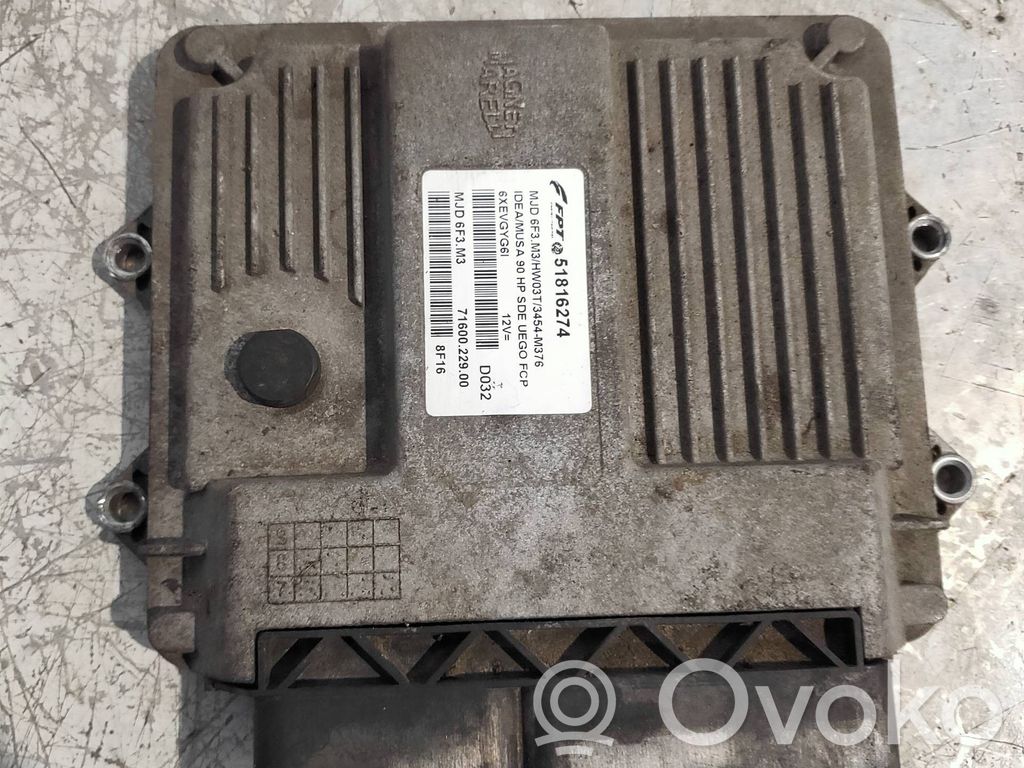 Lancia Musa Engine control unit/module 