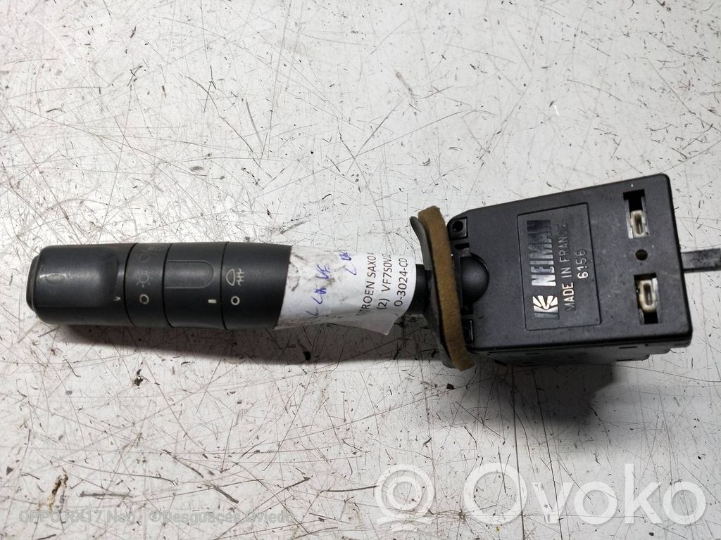 Interruptor de control del panel de luces   96236415ZL