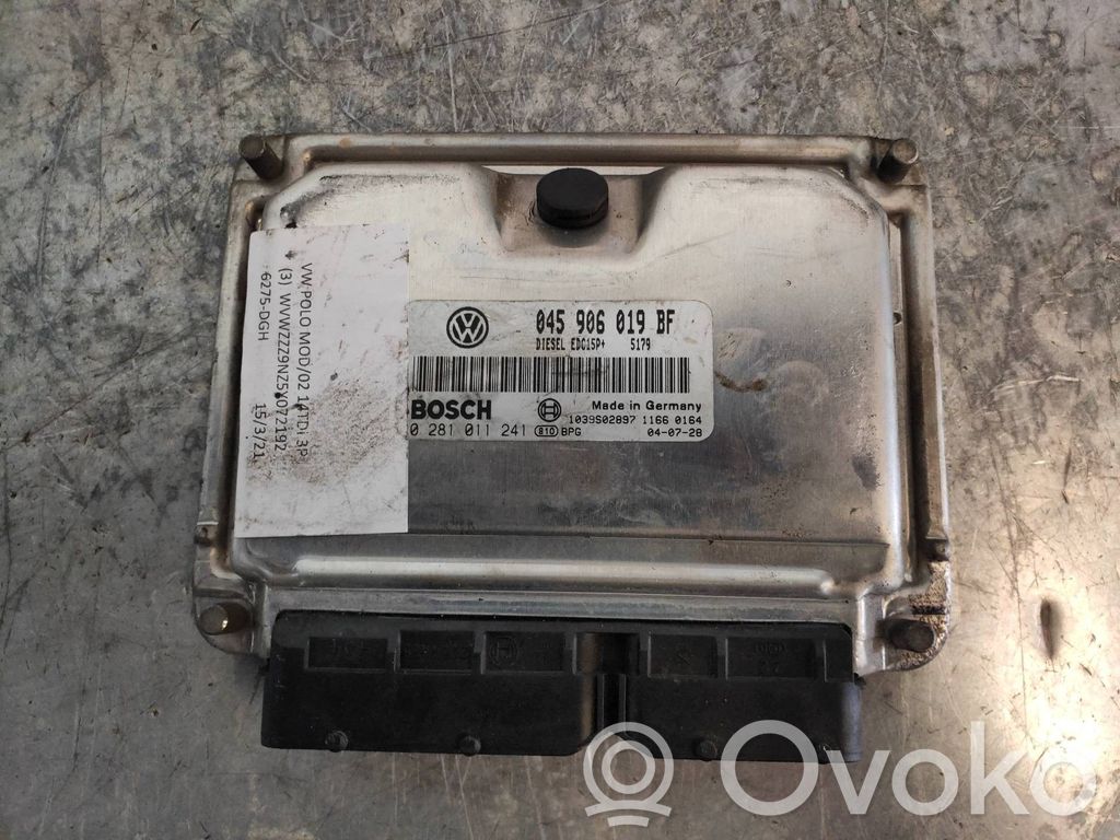 Engine control unit/module   0281011241,045906019BF,EDC15PBOSCH