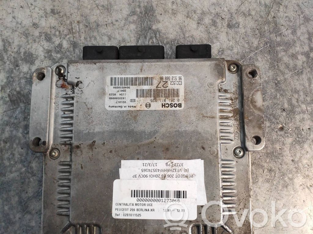 Engine control unit/module   0281011525,EDC15C227BOSCH