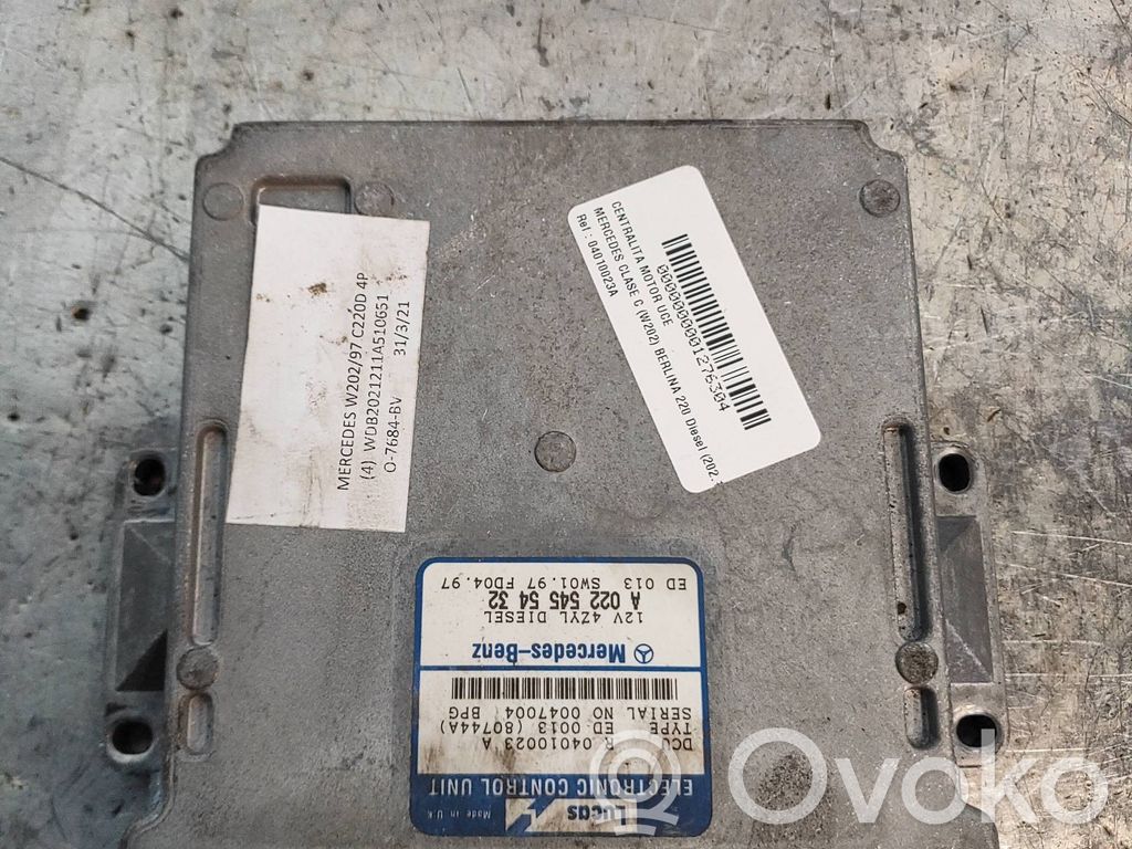 Mercedes-Benz C W202 Engine control unit/module 