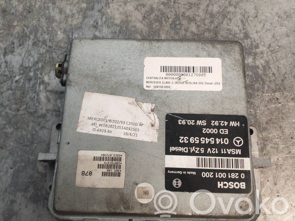 Mercedes-Benz C W202 Engine control unit/module 