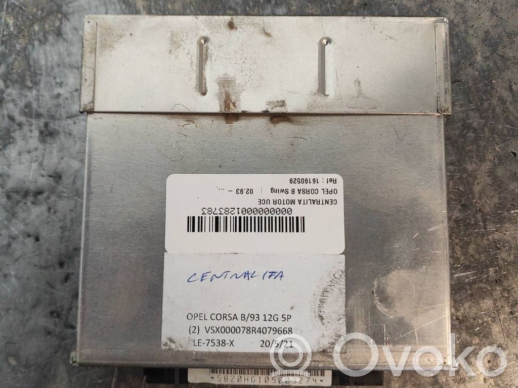 Opel Corsa A Engine control unit/module 