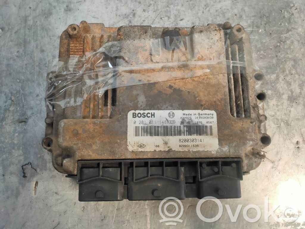 Engine control unit/module   0281011148,8200303141,8200311539