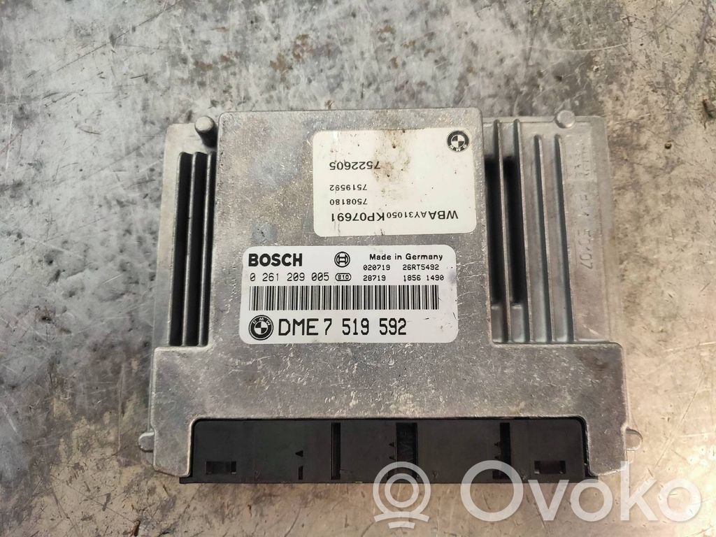 BMW 3 E46 Engine control unit/module 