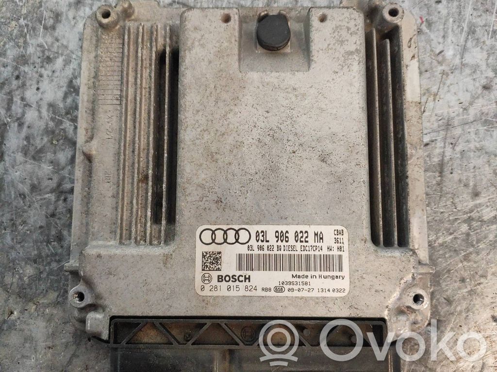 Audi A3 S3 8P Unidad de control/módulo del motor 