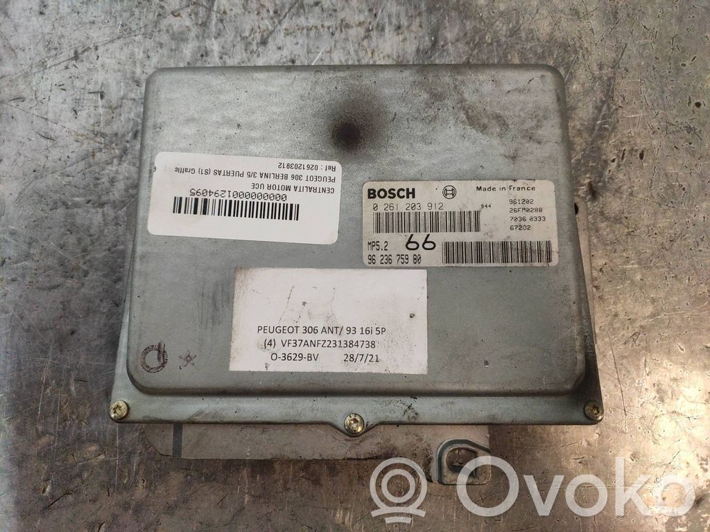Peugeot 306 Unidad de control/módulo del motor 