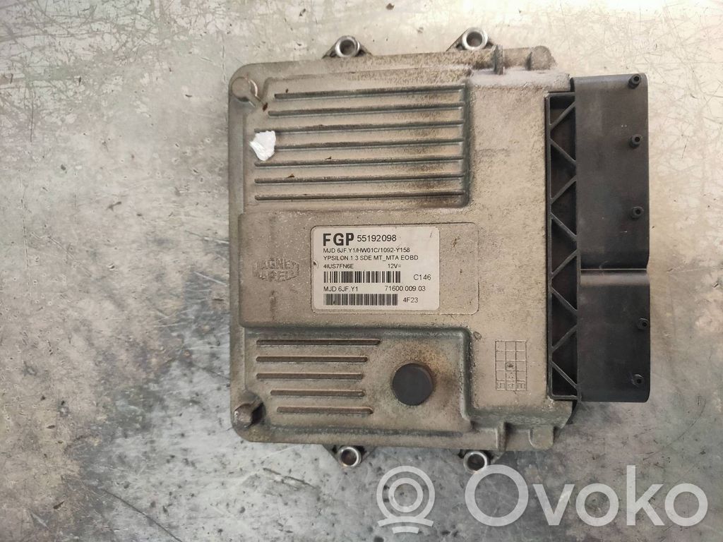 Engine control unit/module   55192098,7160000903,MJD6JFY1
