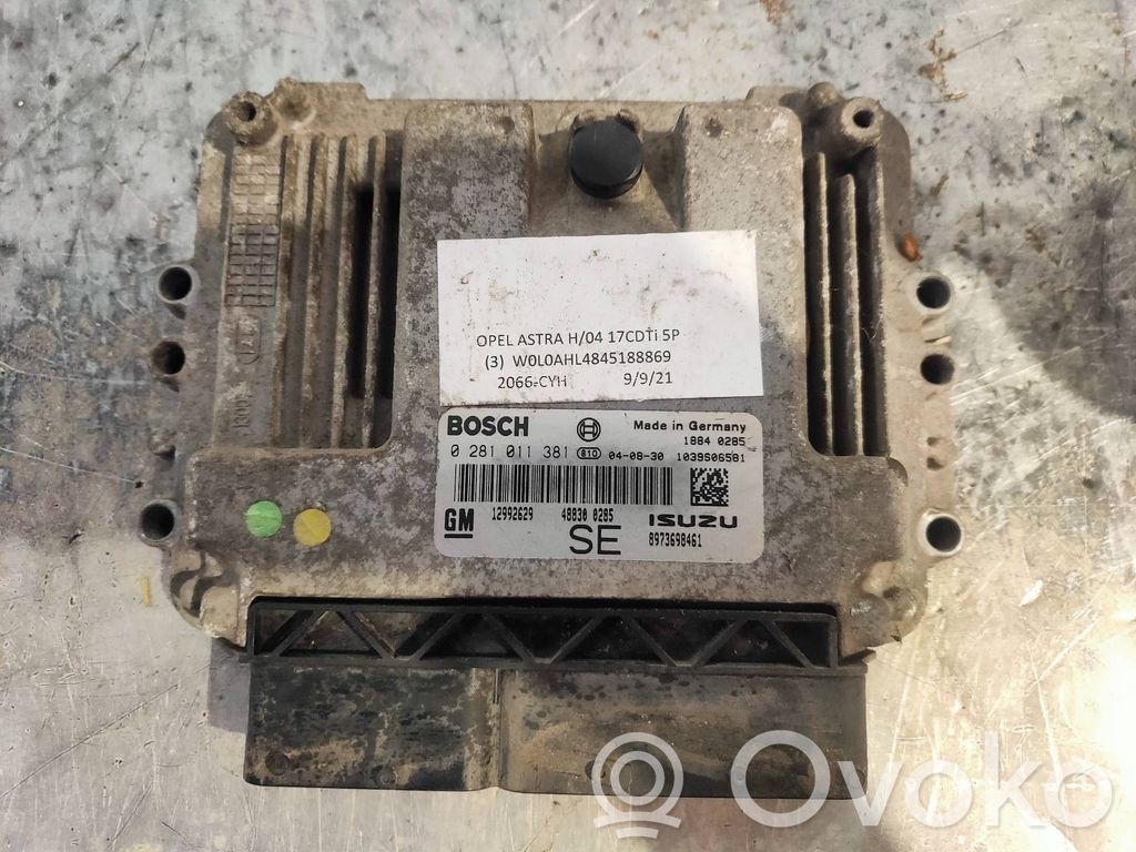 Opel Astra G Engine control unit/module 