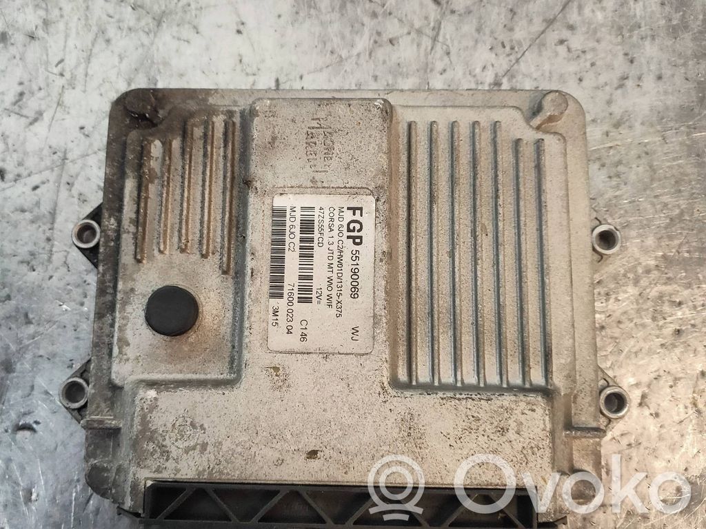 Opel Corsa C Engine control unit/module 