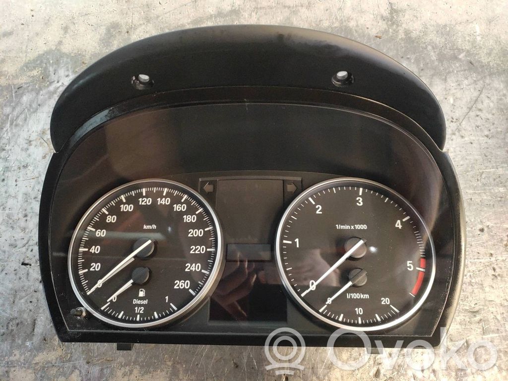 BMW 3 E90 E91 Vitezometru (grup de instrumente) 