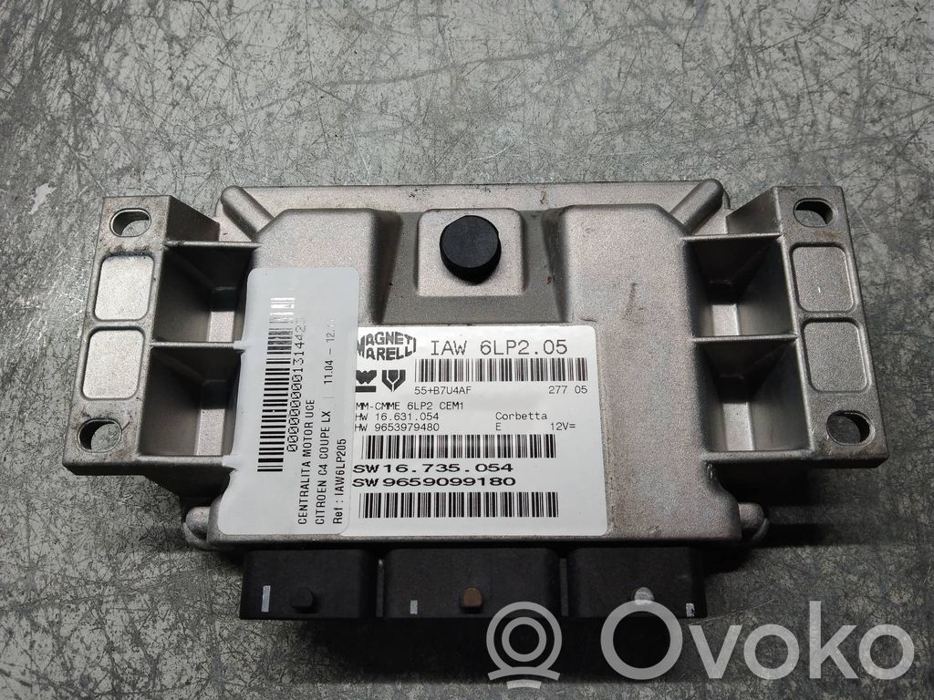 Engine control unit/module   IAW6LP205,9653979480,9659099180