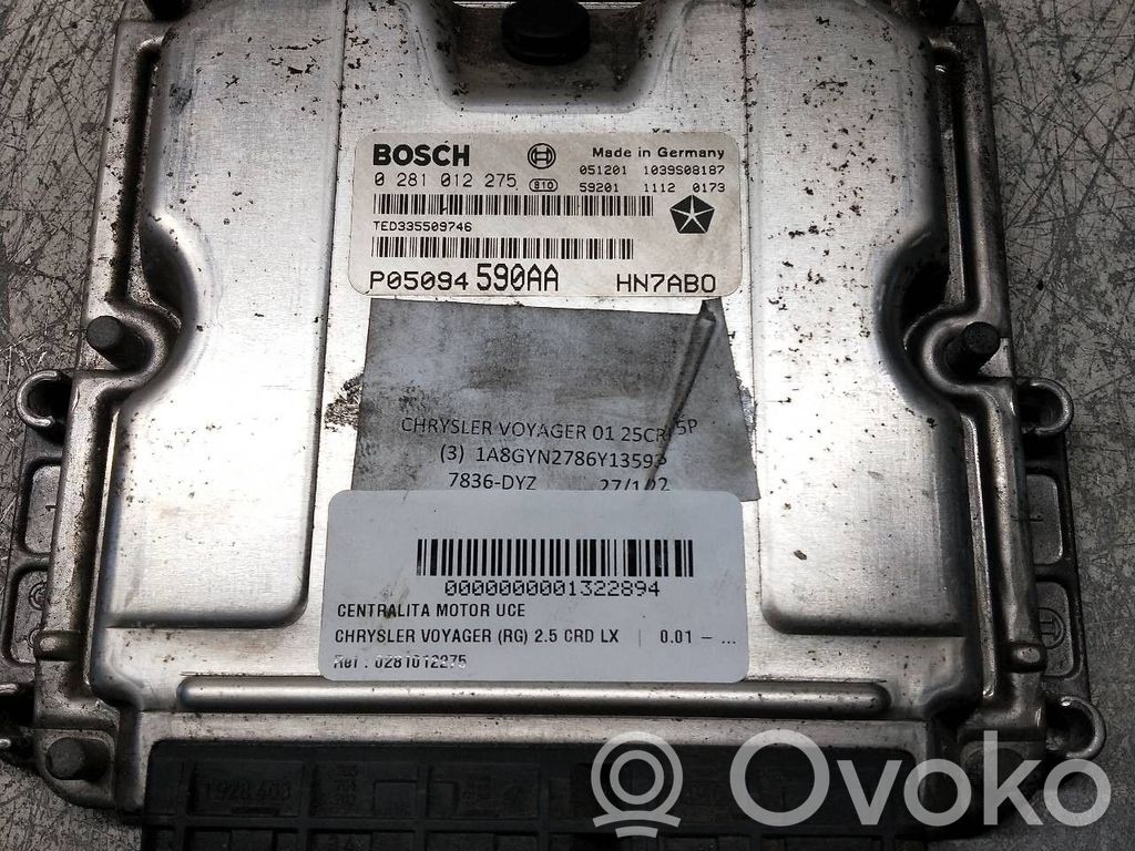 Chrysler Voyager Engine control unit/module 