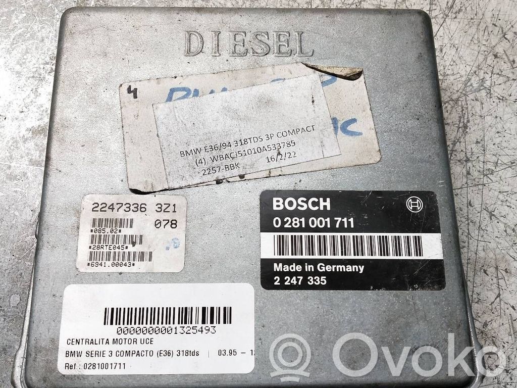 BMW 3 E36 Engine control unit/module 