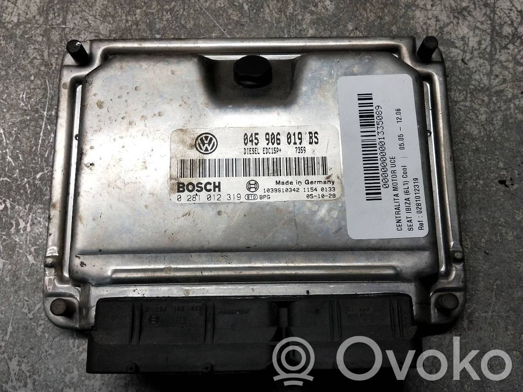 Engine control unit/module   0281012319,045906019BS,EDC15P