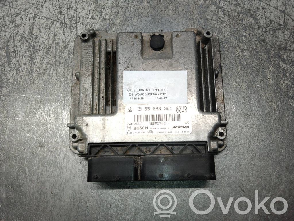 Opel Corsa D Engine control unit/module 