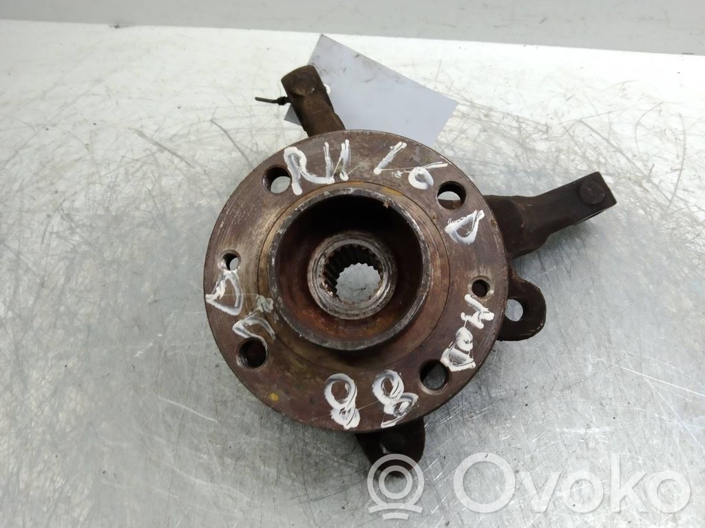 Front wheel hub spindle knuckle