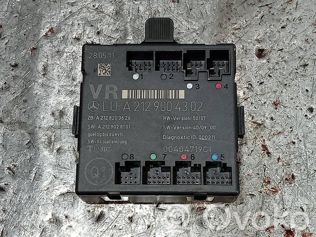 Autres unités de commande / modules   A2129004302,A2128203626,A2129028101