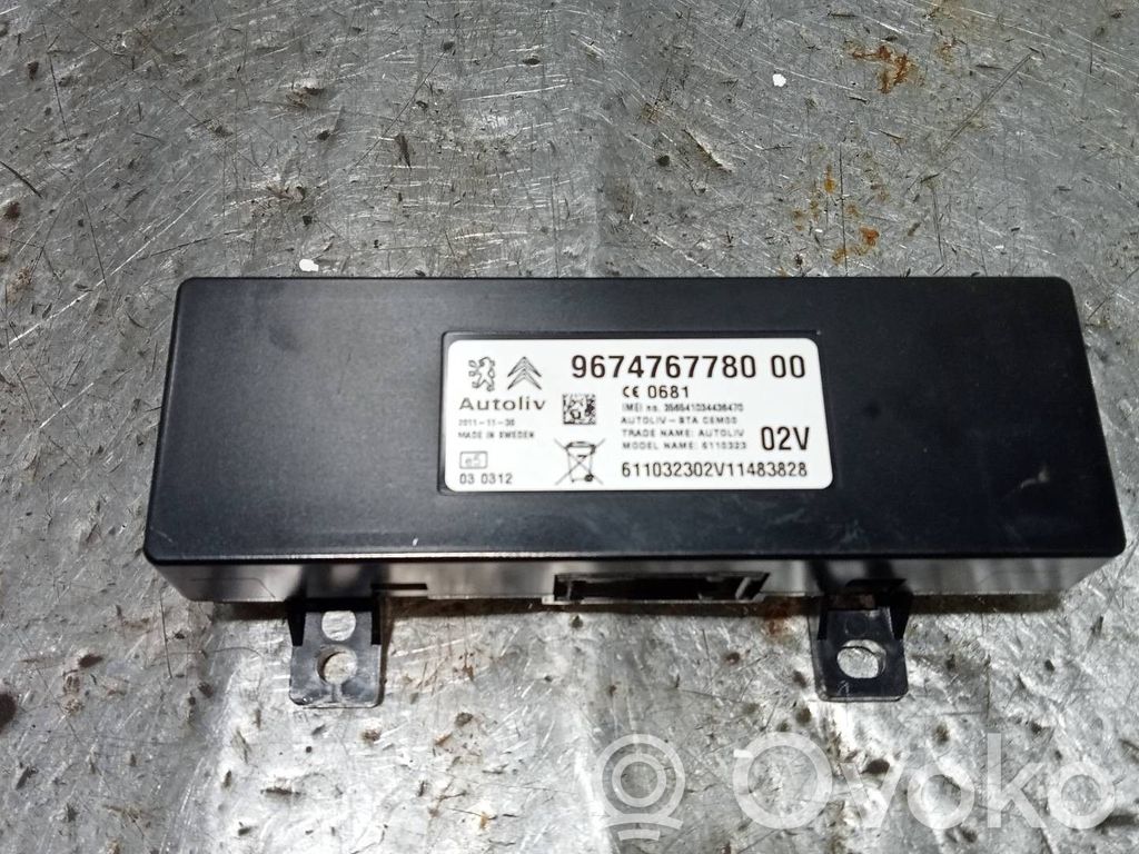 Autres unités de commande / modules   9674767780
