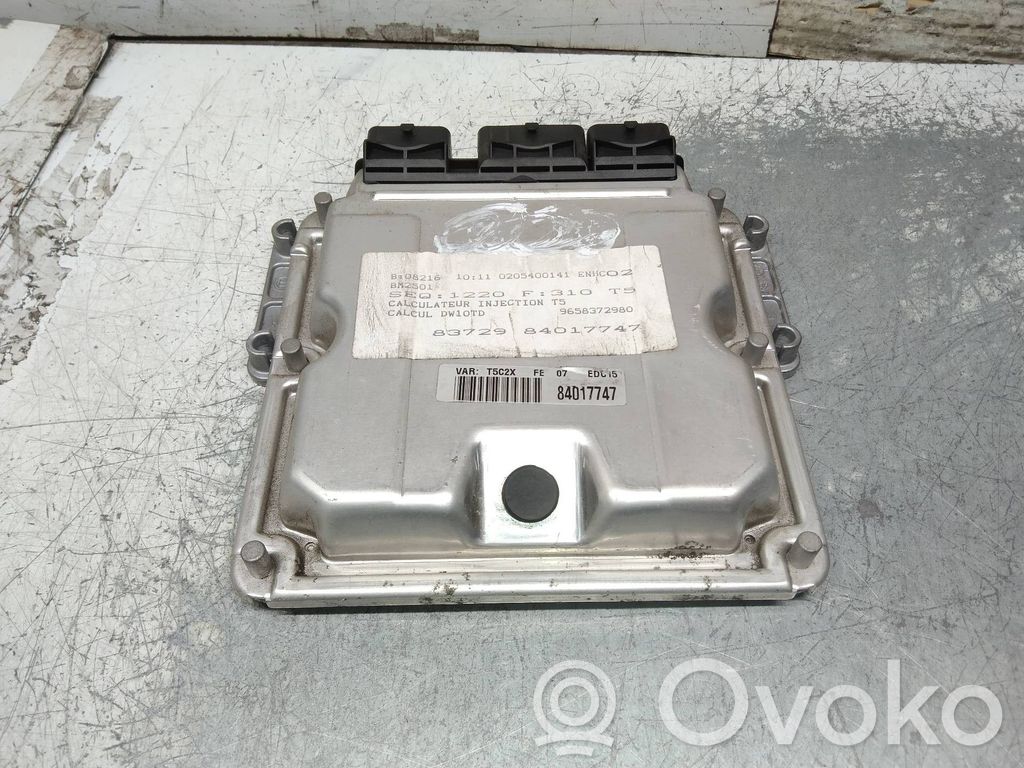 Peugeot 307 Engine control unit/module 