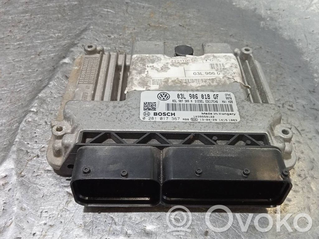 Volkswagen Scirocco Engine control unit/module 