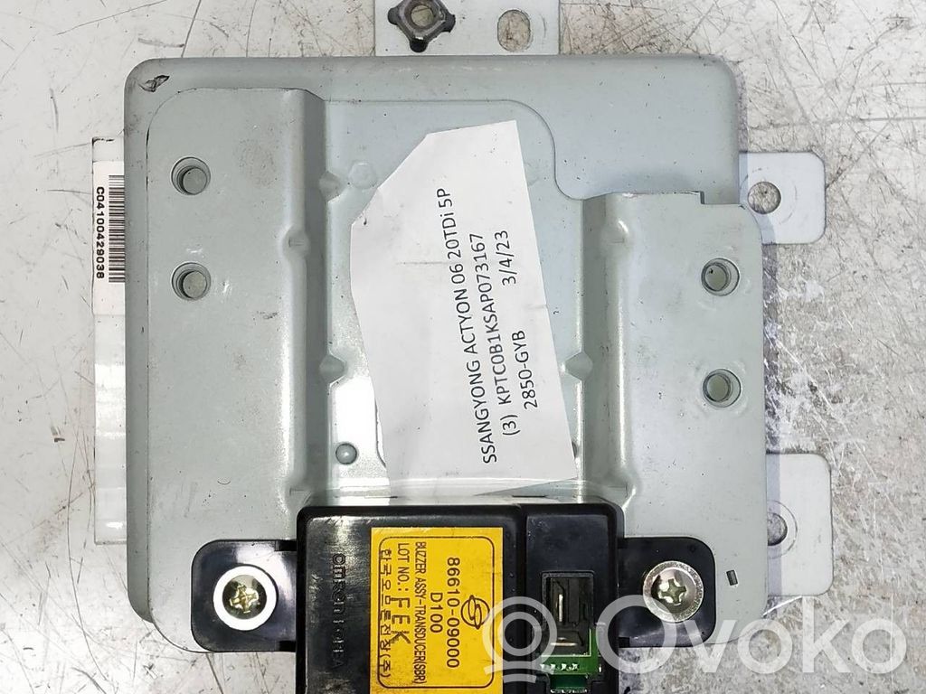SsangYong Actyon Other control units/modules 