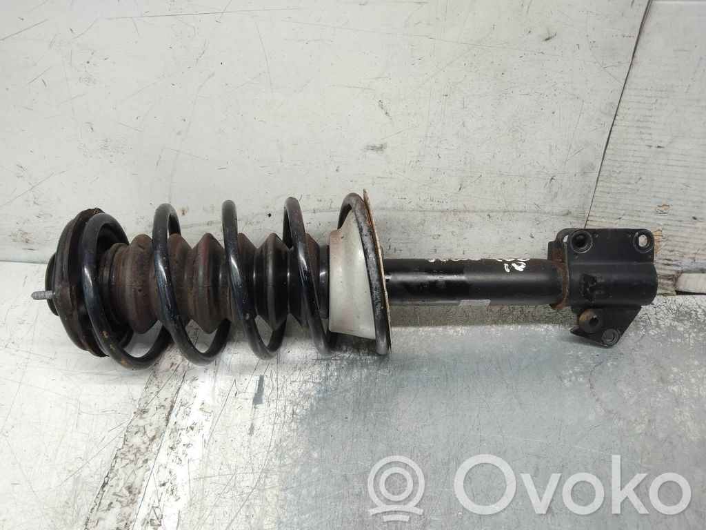 Front shock absorber with coil spring