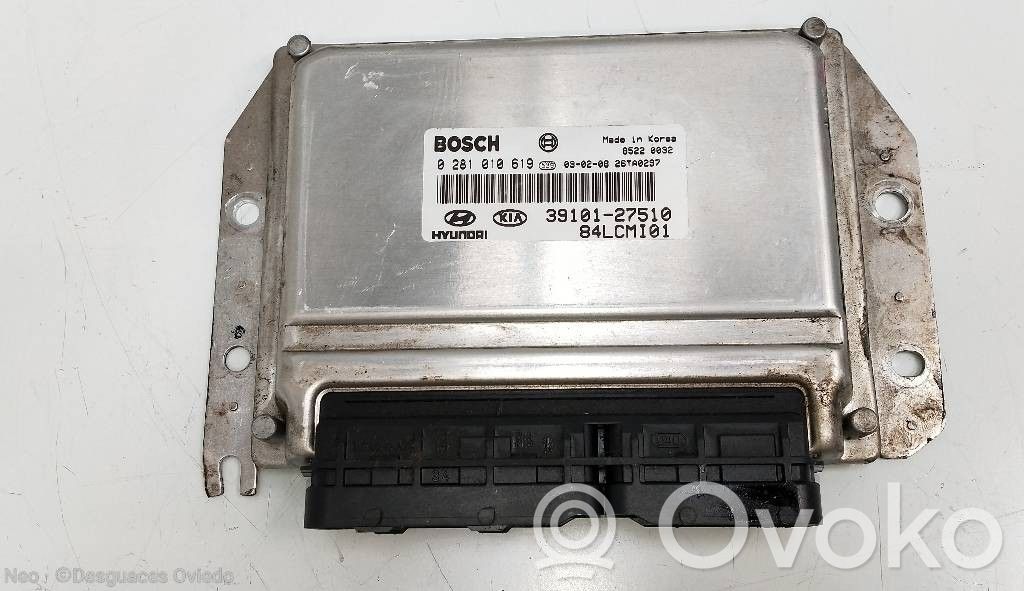 Engine control unit/module   0281010619,3910127510