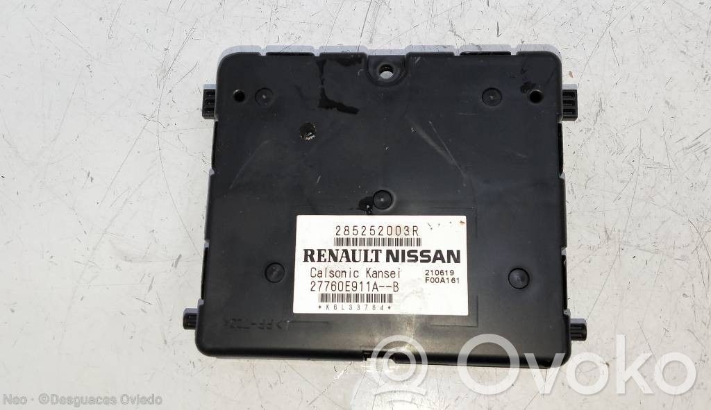 Other control units/modules   285252003R,27760E911A