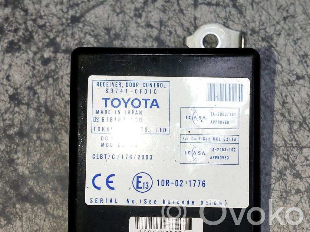 Other control units/modules   897410F010