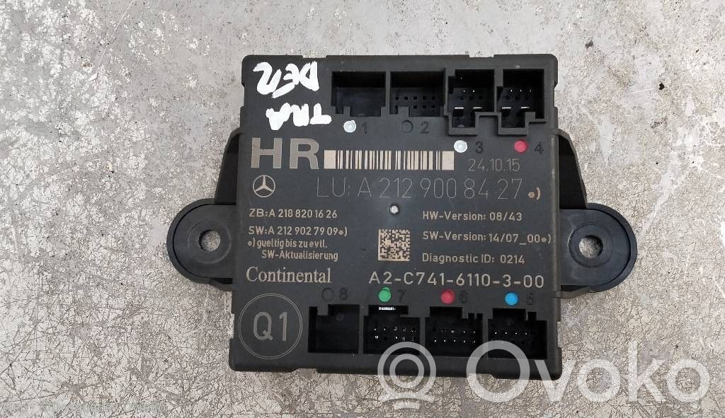Autres unités de commande / modules   A2129008427,A2188201626,A2129027909