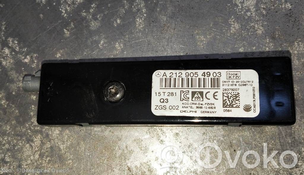 Autres unités de commande / modules   A2129054903