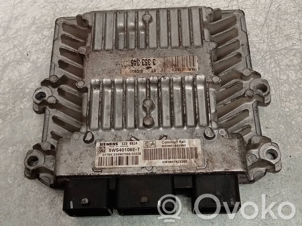 Citroen Xsara Engine control unit/module 