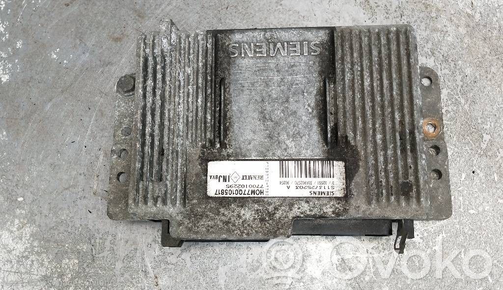 Engine control unit/module   S113725203A,HOM7700105817,7700102295