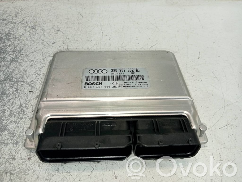 Engine control unit/module   0261207500,3B0907552BJ