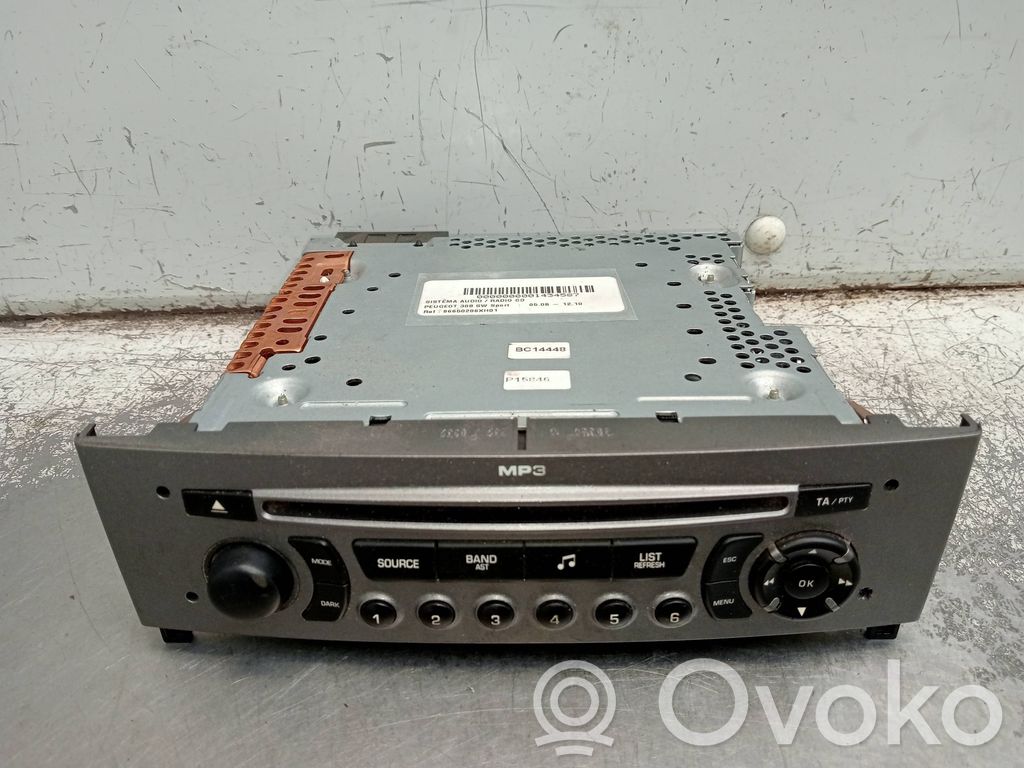 Peugeot 308 Steuergerät Audioanlage Soundsystem Hi-Fi 