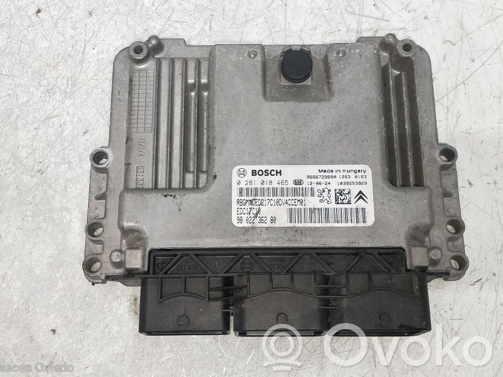 Citroen C3 Engine control unit/module 